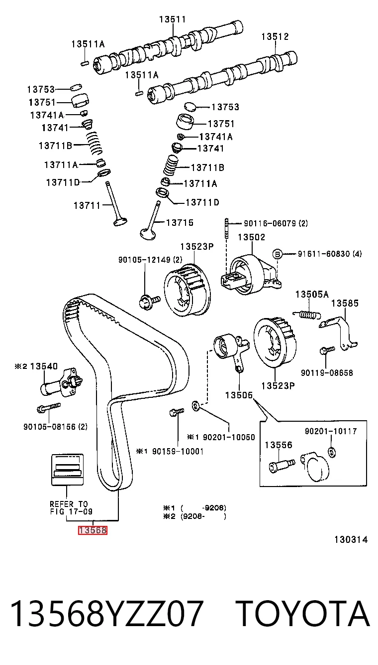 Зубчатый ремень Continental/Siemens 40154 цена, от 25.79 USD