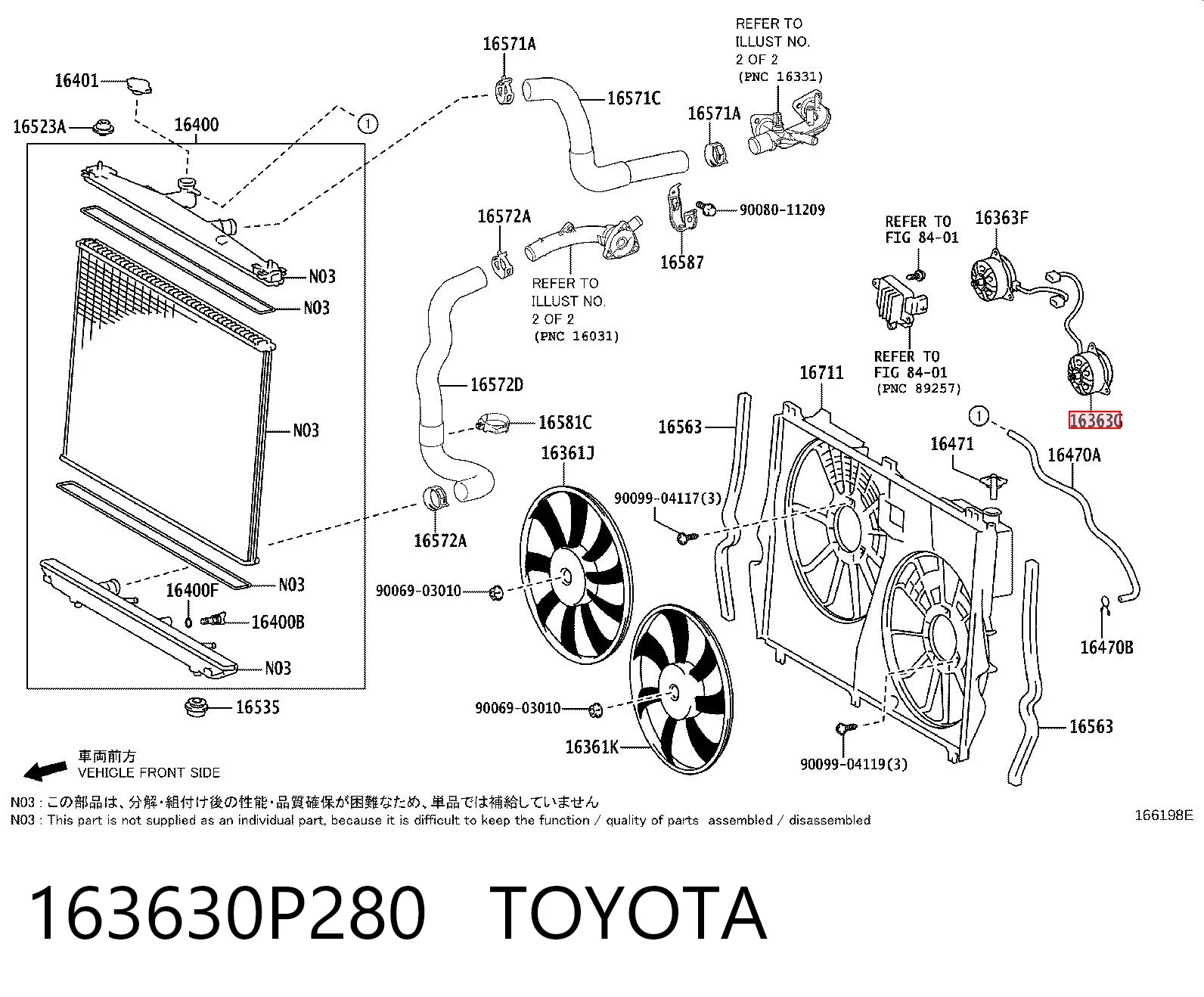163630P280 Toyota