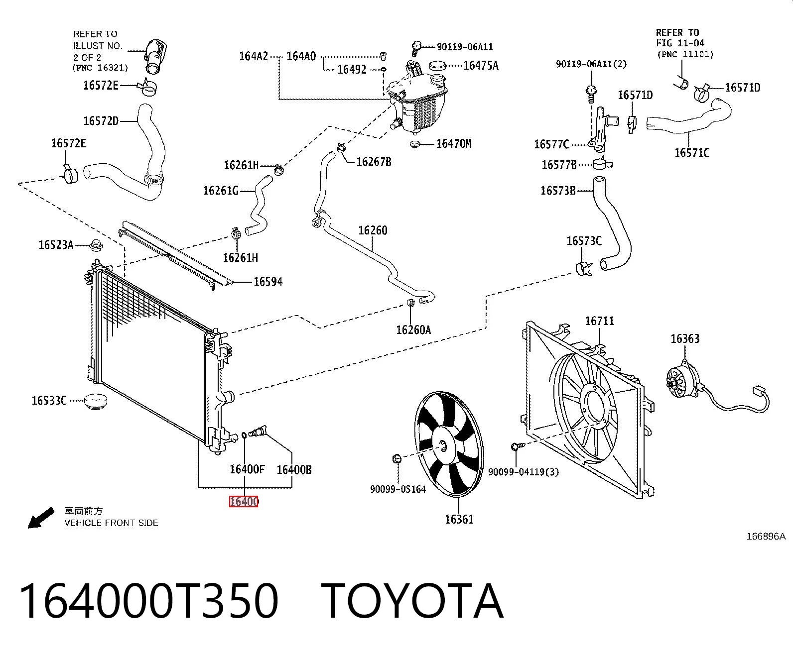 81L3082K Polcar Радиатор основной