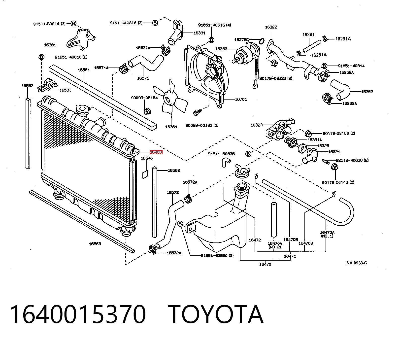Купить 810908A2 Polcar Радиатор водяной