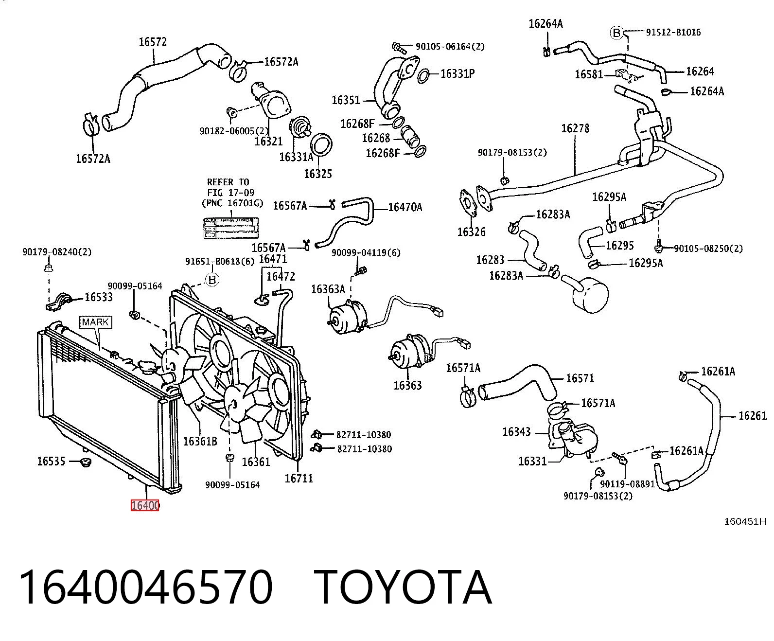 Радиатор охлаждения двигателя Lexus GS седан (JZS160) (1997 - 2005) цена, от 83.11 USD