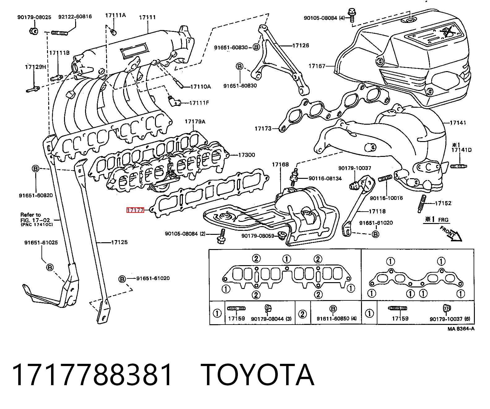 Прокладка всасывающего коллектора Japan Cars N62022 цена, от 3.80 USD