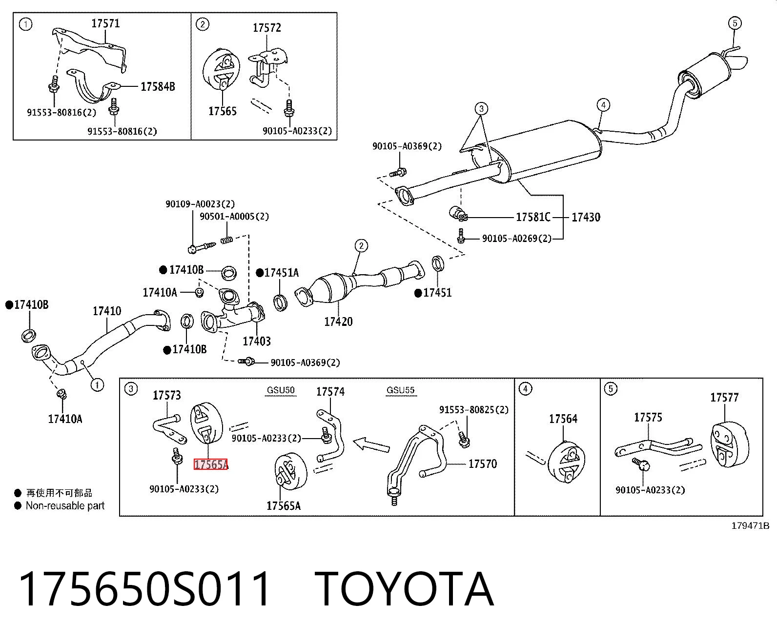 175650S011 Toyota 