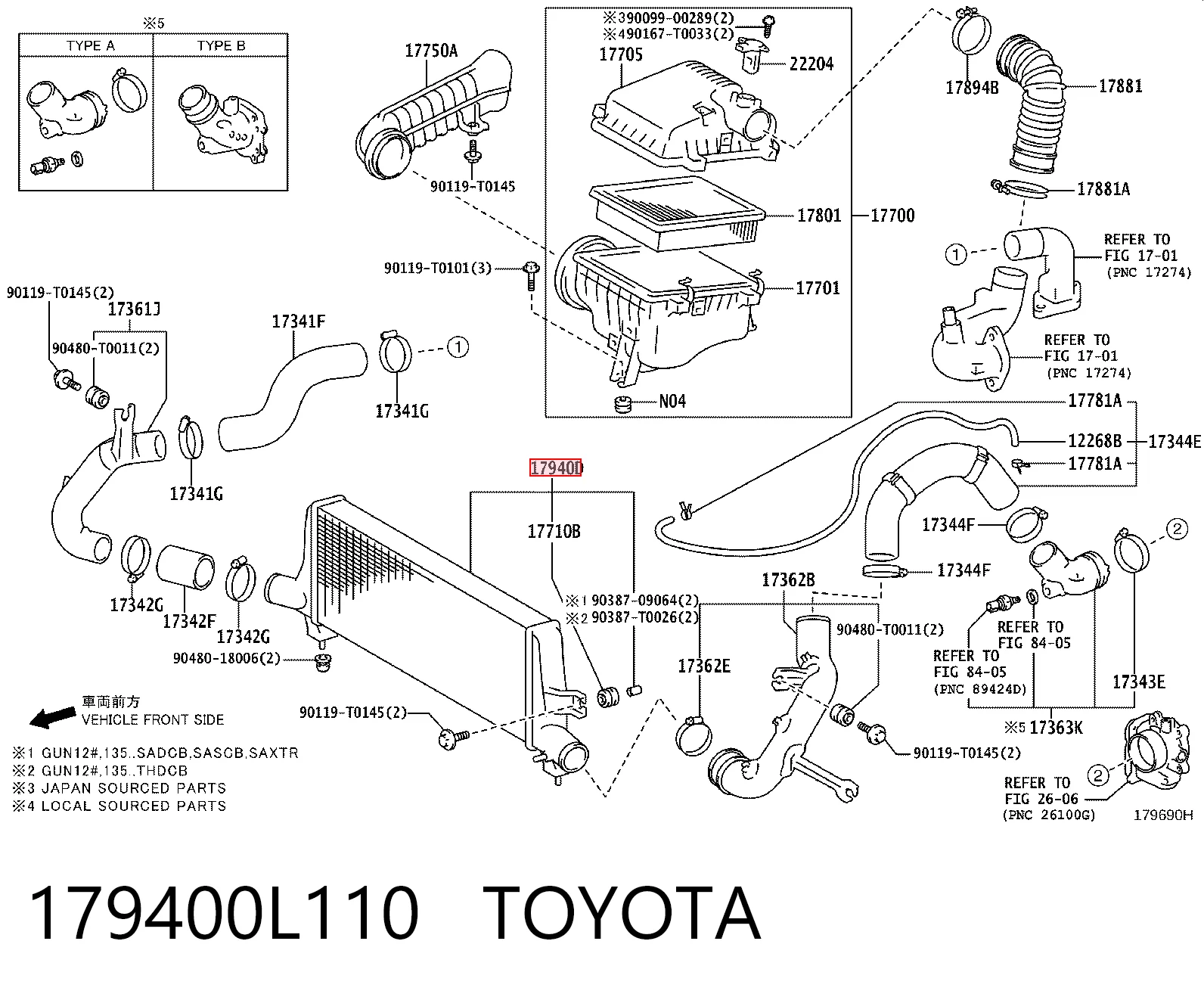 Радиатор интеркуллера AND 3S145001