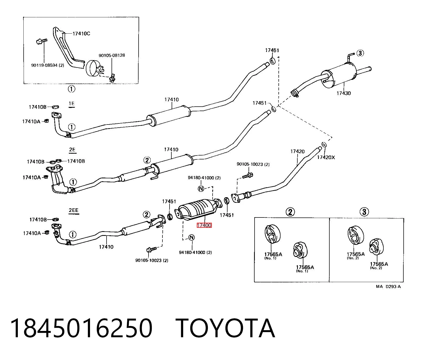 1845016250 Toyota