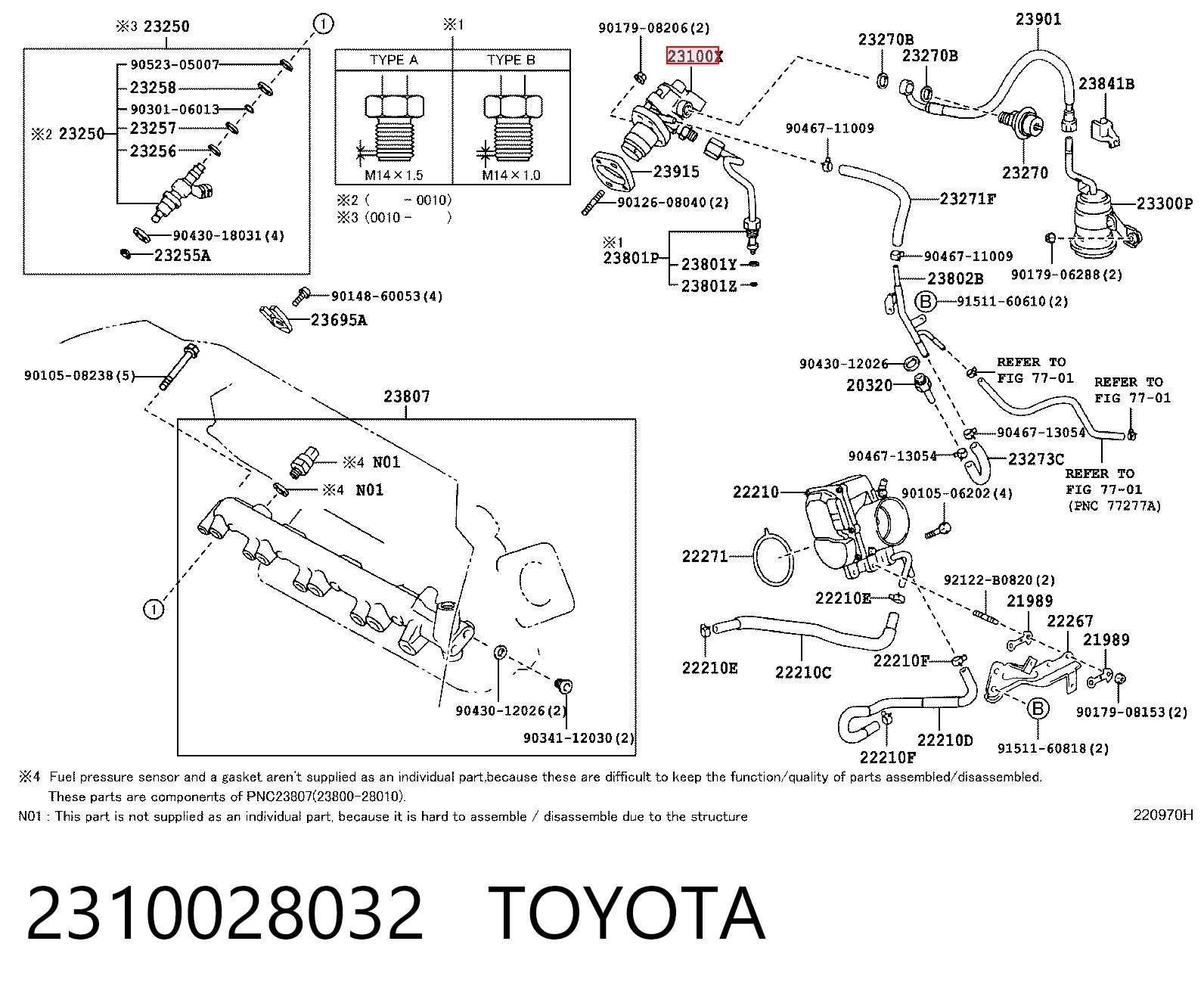 Насос топливный высокого давления (ТНВД) на Toyota Avensis II T25