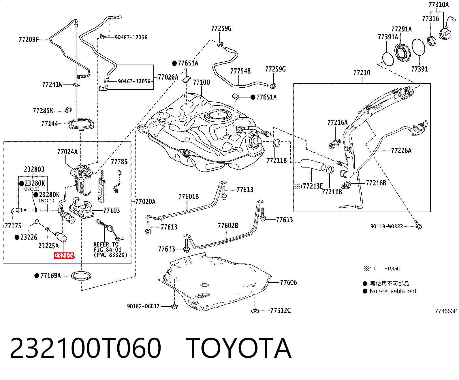 232100T060 Toyota 