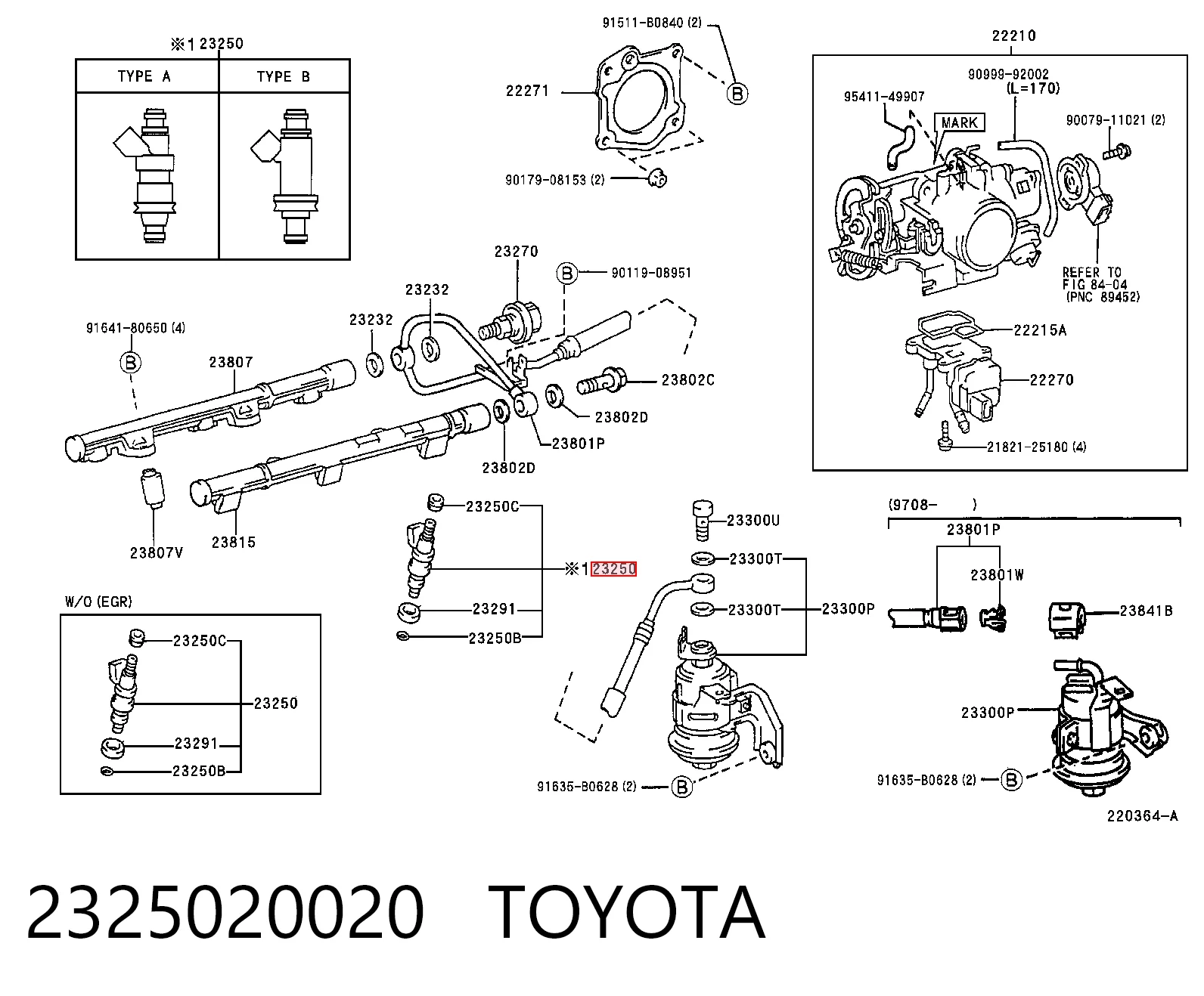 Форсунка инжектора Lexus RX 300 внедорожник (MCU1) (1998 - 2003) цена, от 25.34 USD