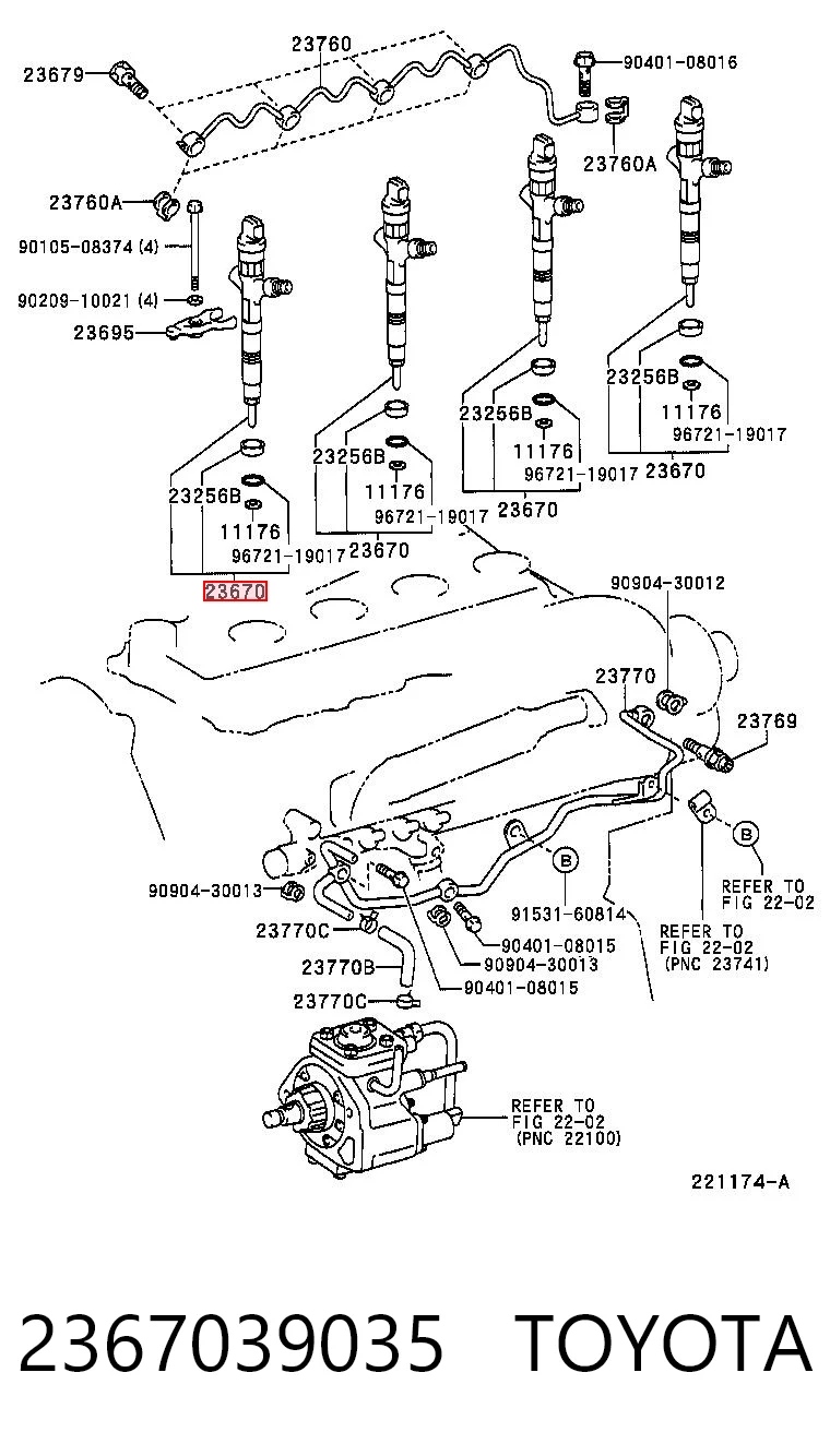 Купить 950000940 Denso Клапанная форсунка