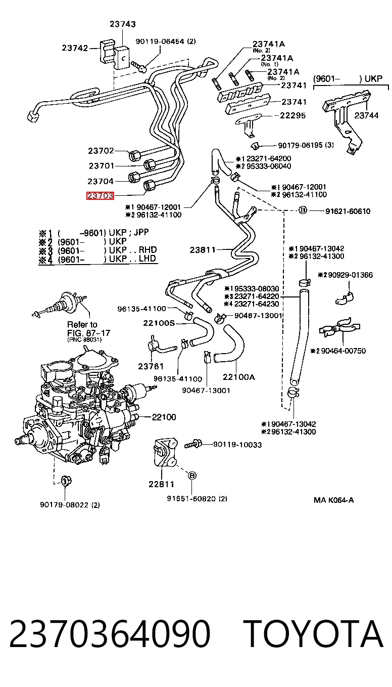 2370364090 Toyota