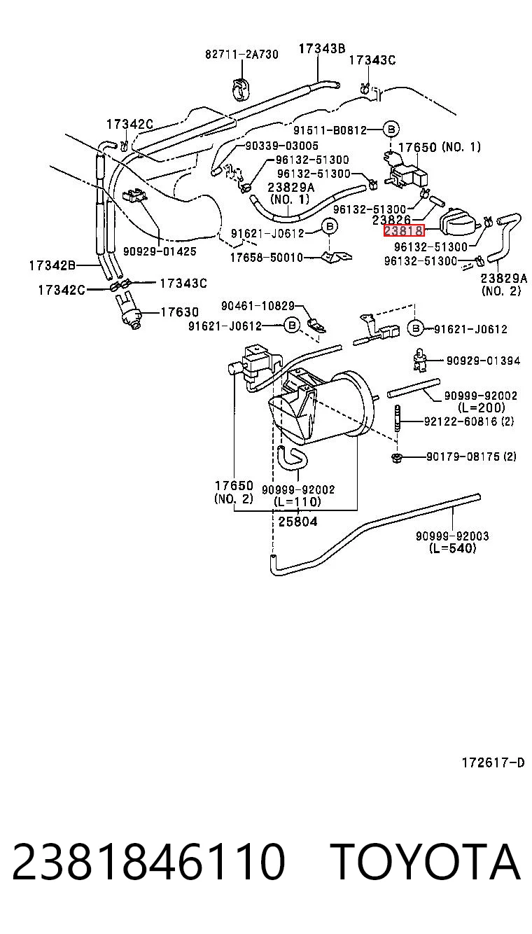 2381846110 Toyota 