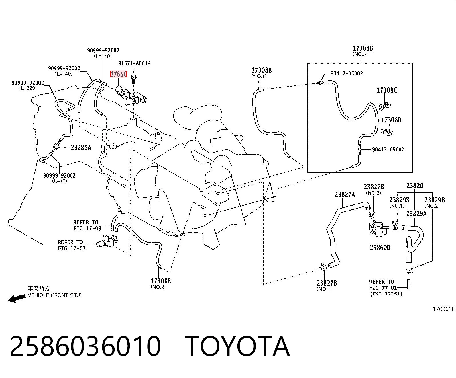 2586036010 Toyota 