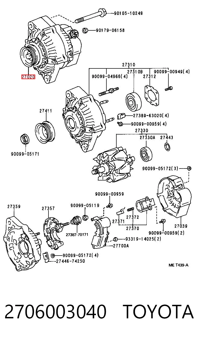 Генератор автомобиля Delco Remy 13224