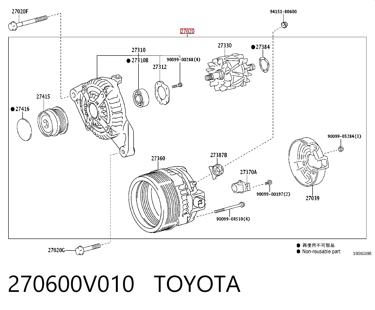 Автомобильный генератор Bosch AL3366X цена, от 101.47 USD