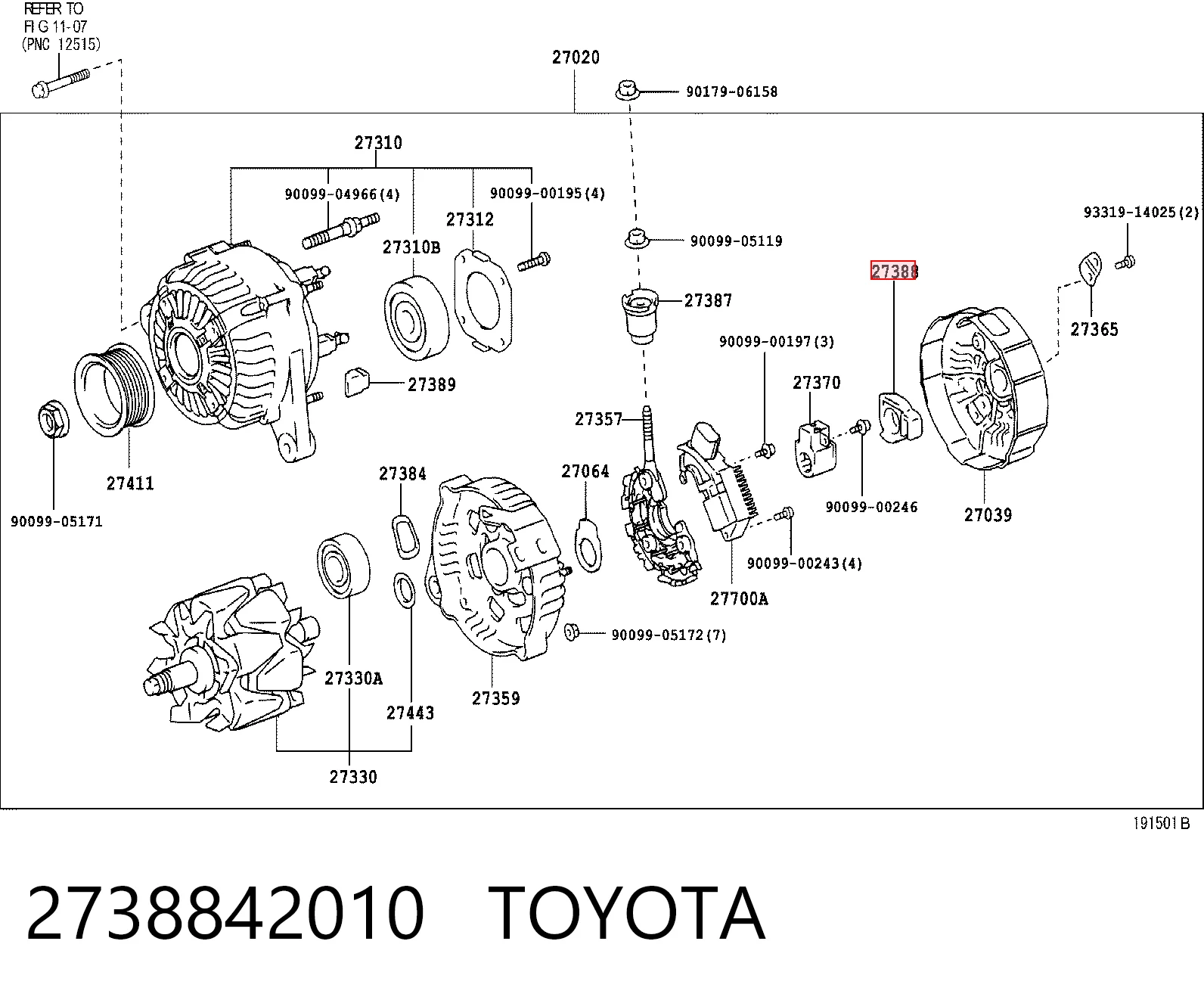 2738842010 Toyota