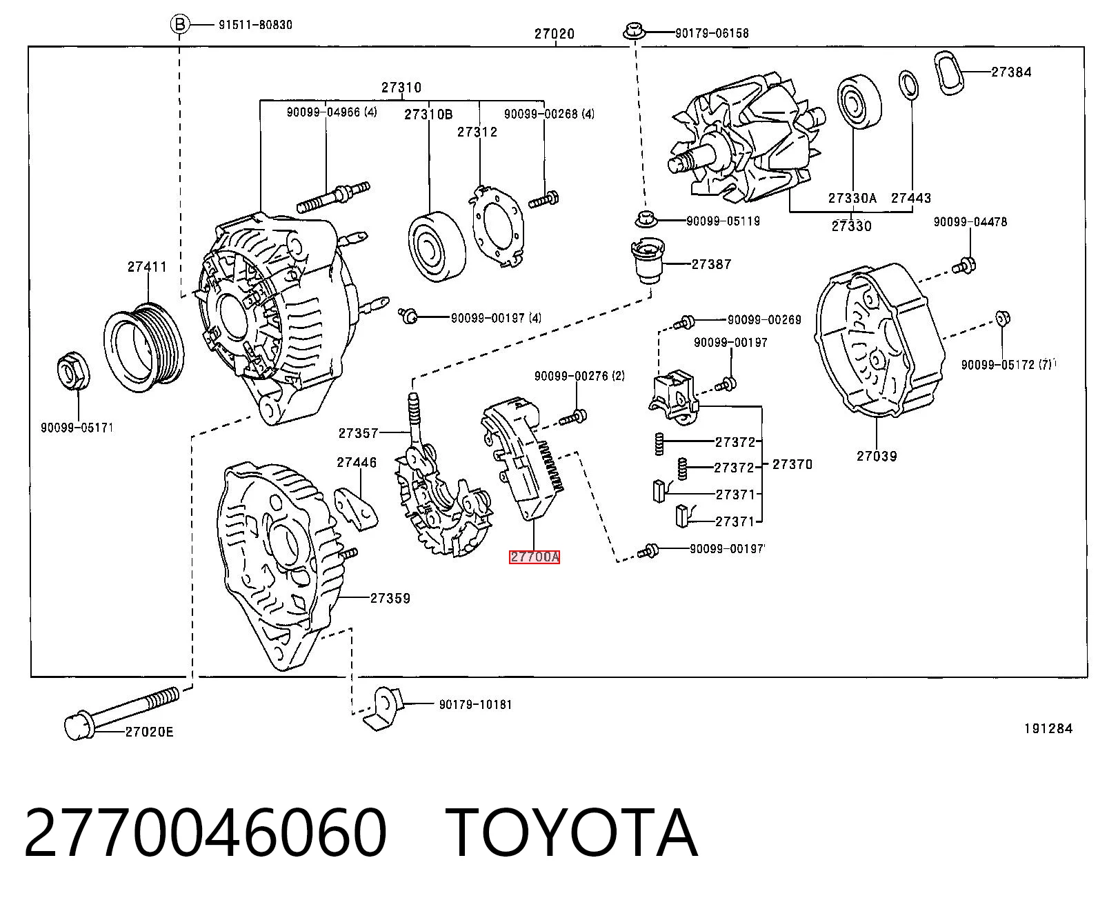 Купить Реле генератора Лексус ГС  JZS160