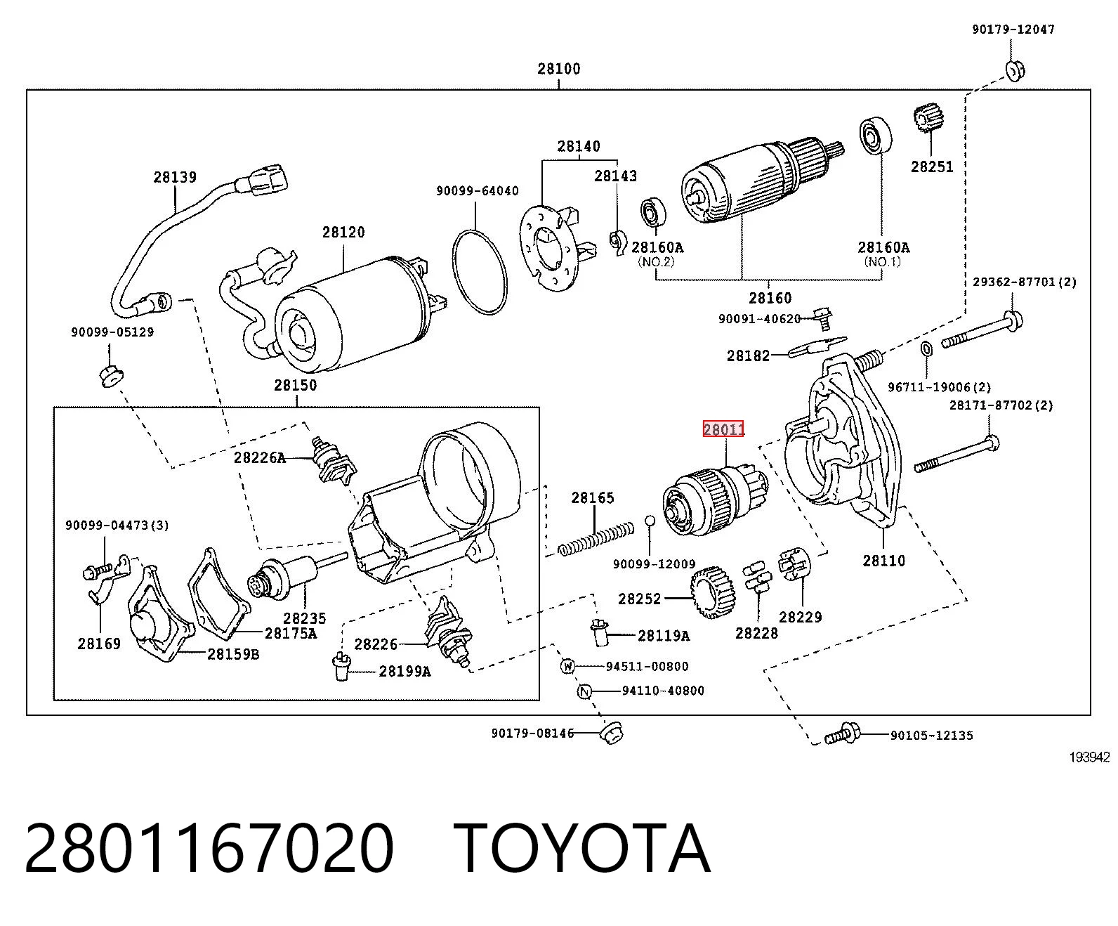 233641 REMA-PARTS Привод стартера