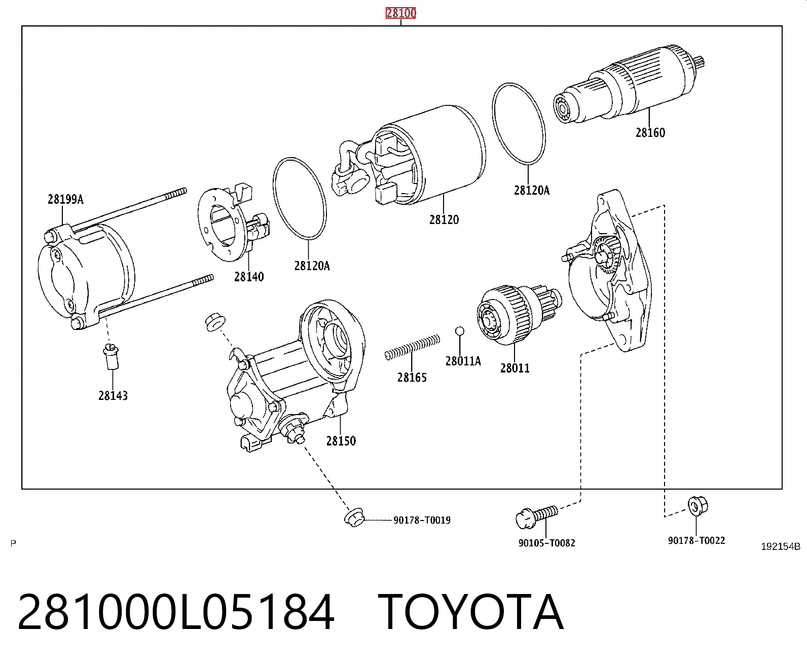 Стартер Toyota Hilux пикап (KUN25) (2005 - 2015) цена, от 119.05 USD
