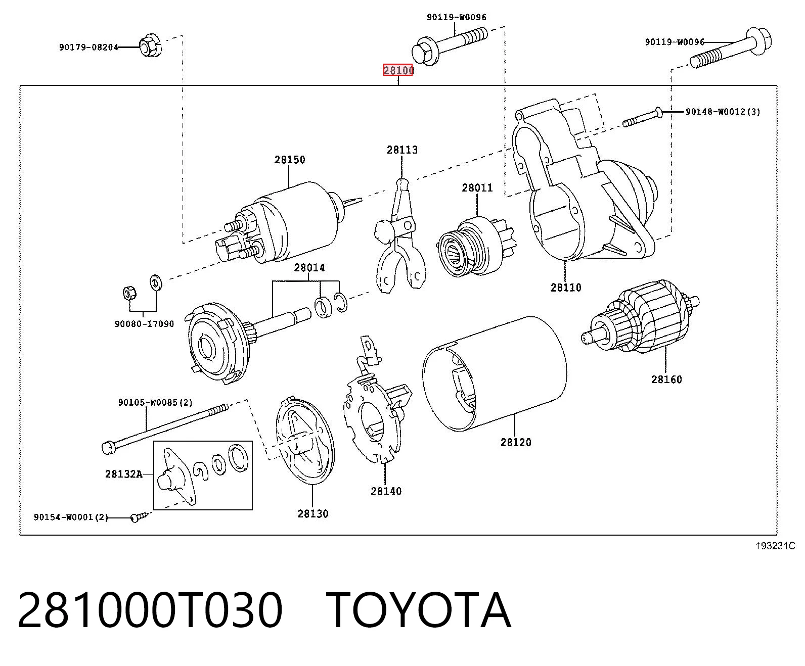 Купить Стартер Тойота Авенсис III T27
