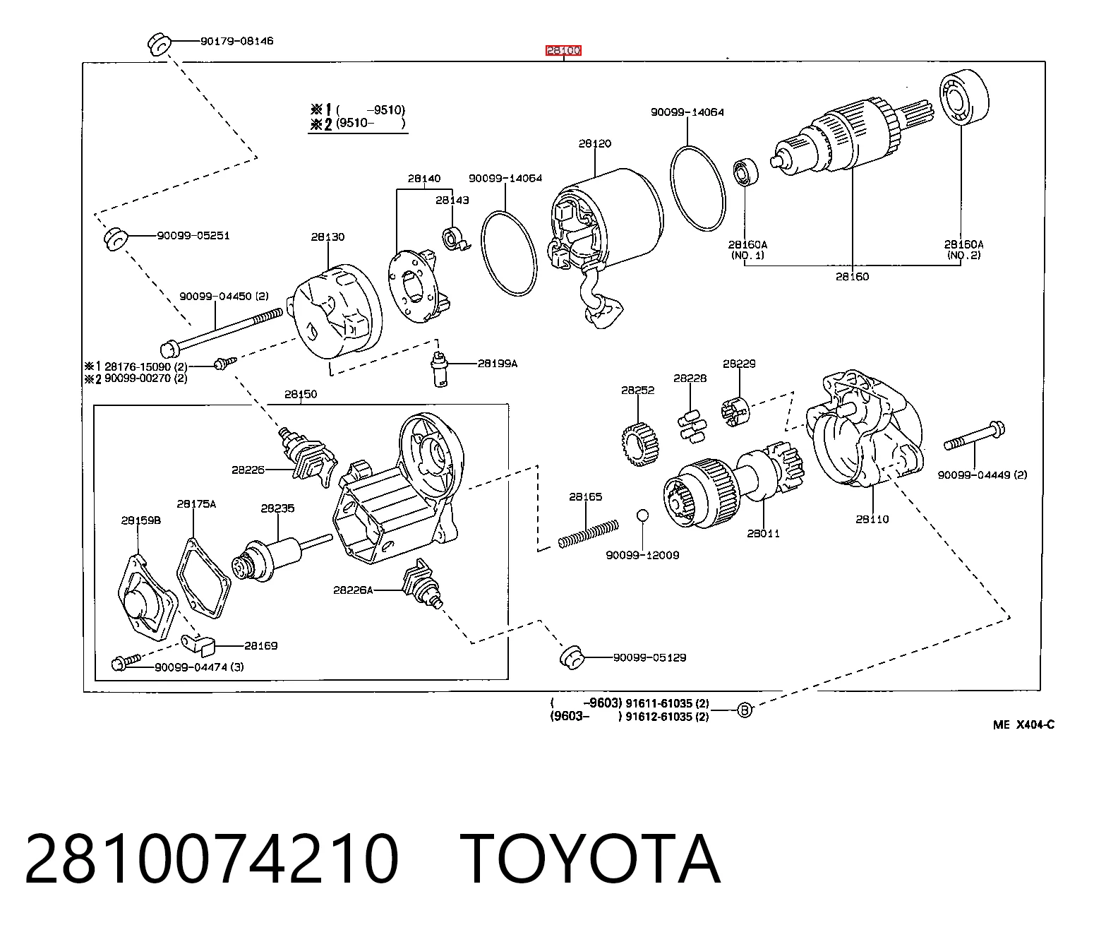 JS1080 Jurid/Bendix Стартер автомобиля