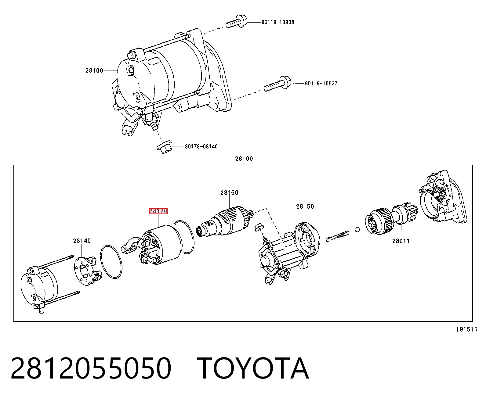 2812055050 Toyota