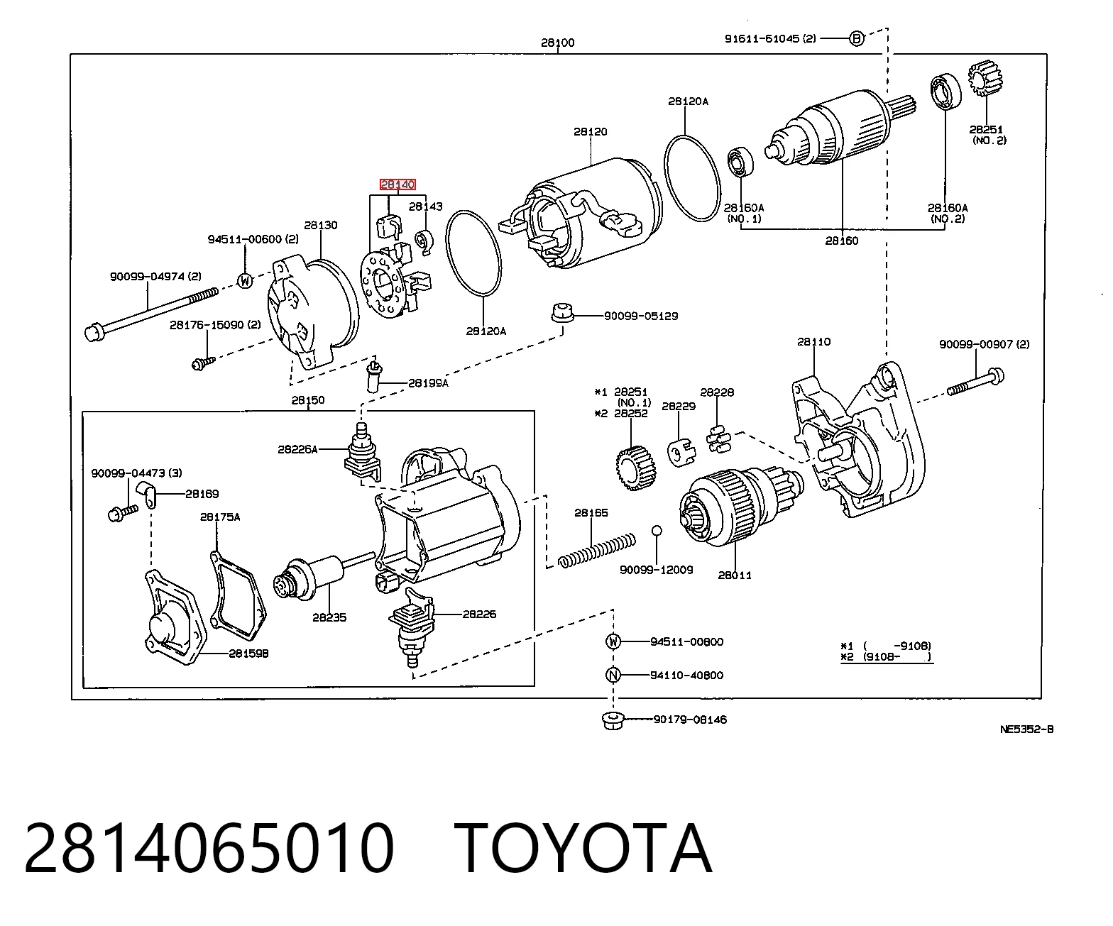 2814065010 Toyota