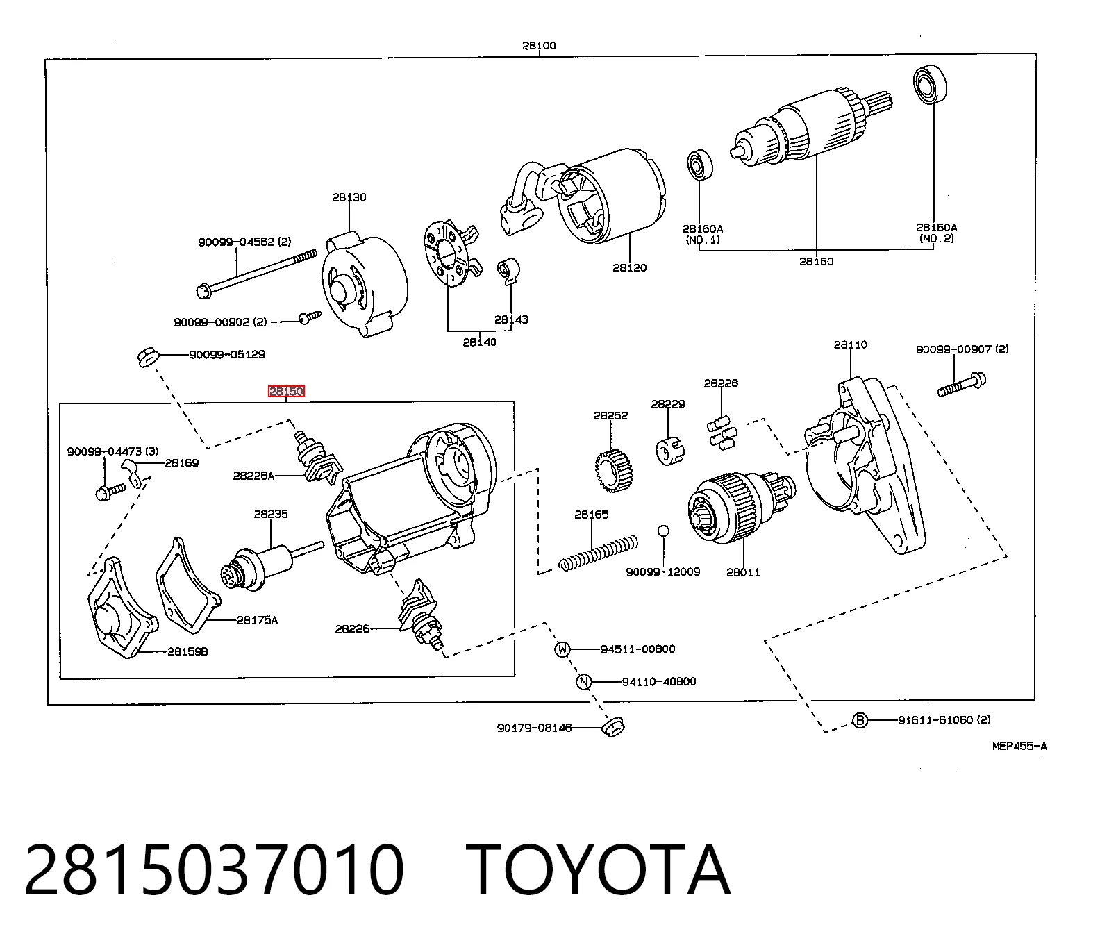  Втягивающее реле стартера Subaru Forester 1