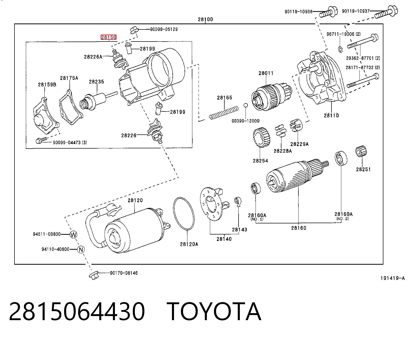2815064430 Toyota