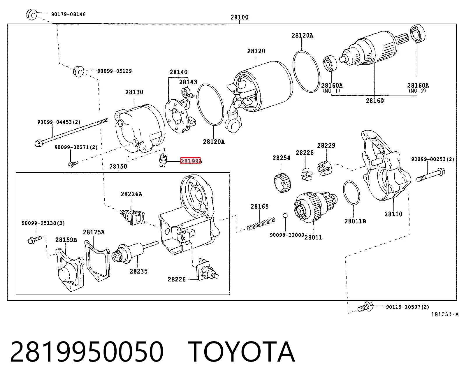 2819950050 Toyota