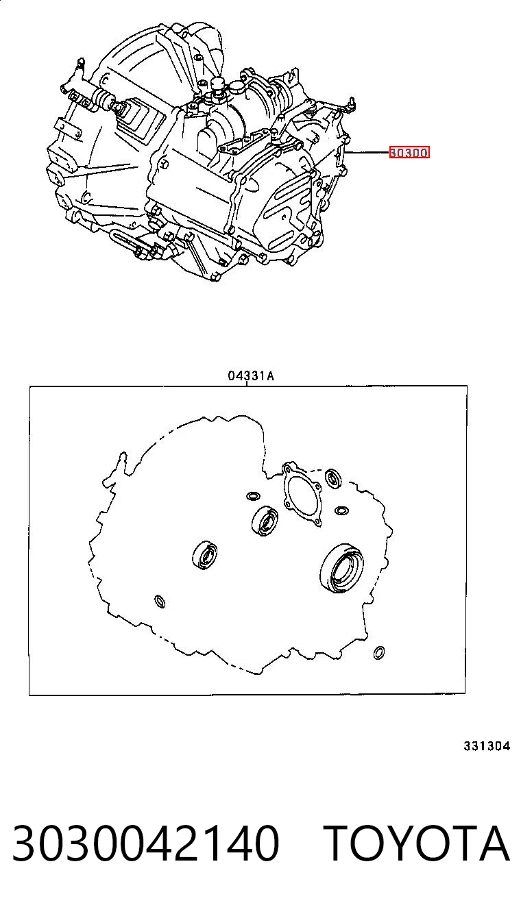 КПП в сборе на Toyota RAV4 II XA2