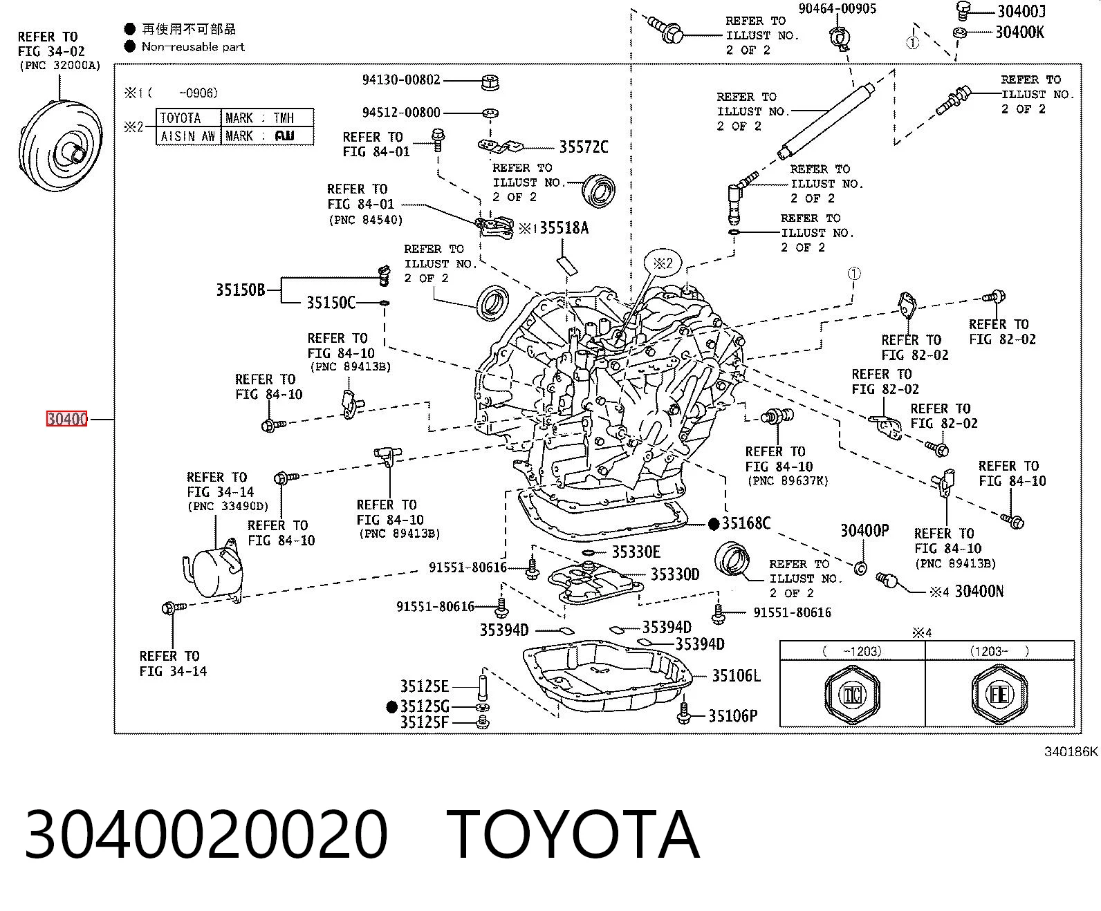 Автоматическая коробка передач на Toyota Corolla  E18