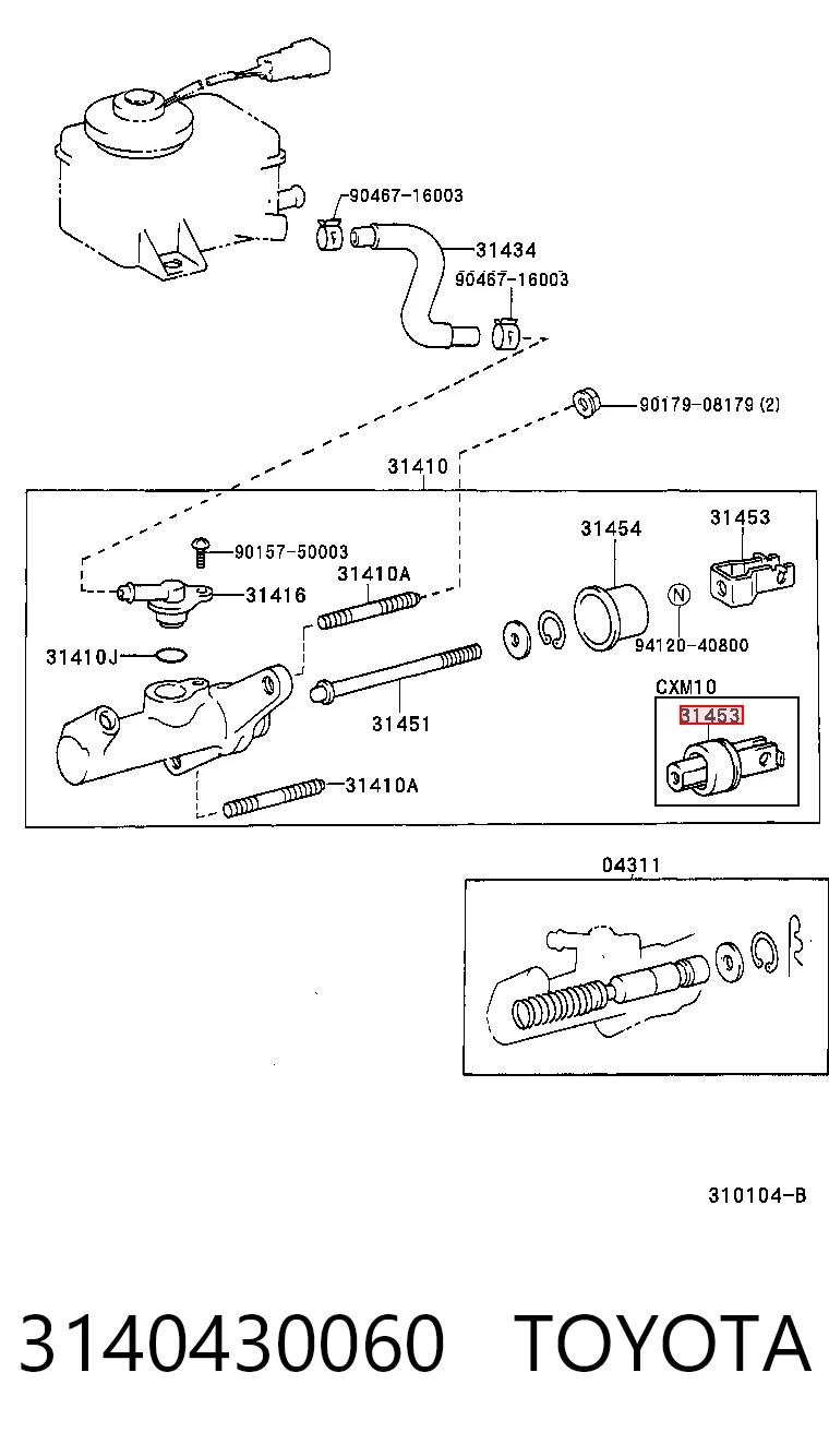 3140430060 Toyota