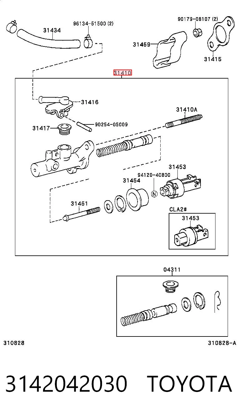 ГЦС Aisin AISCMT146 цена, от 45.44 USD