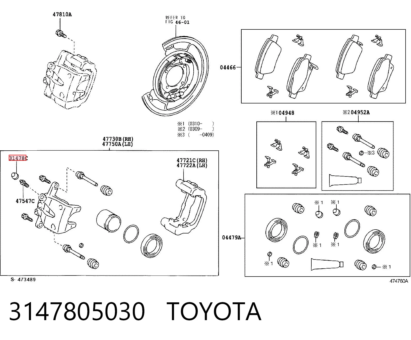 3147805030 Toyota