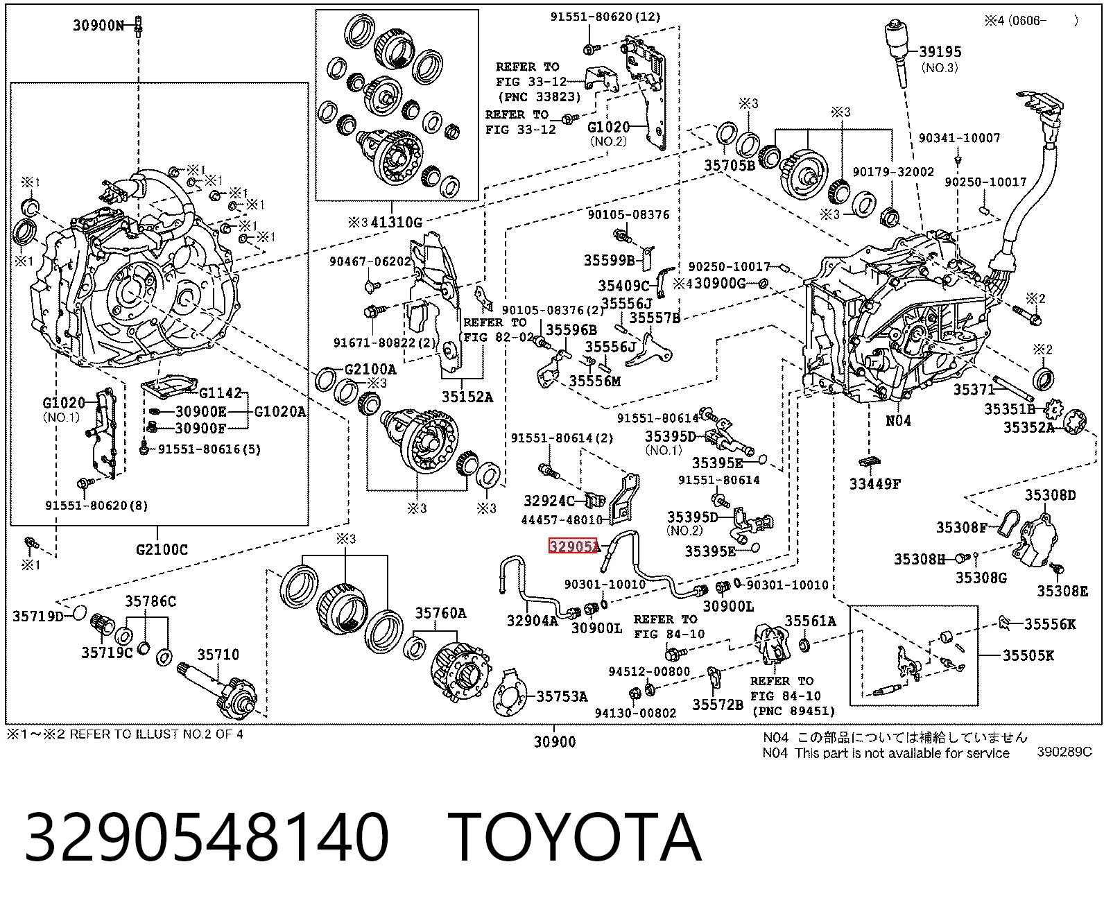 3290548140 Toyota