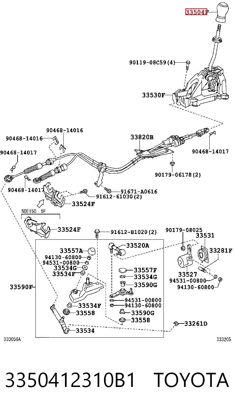 3350412310B1 Toyota