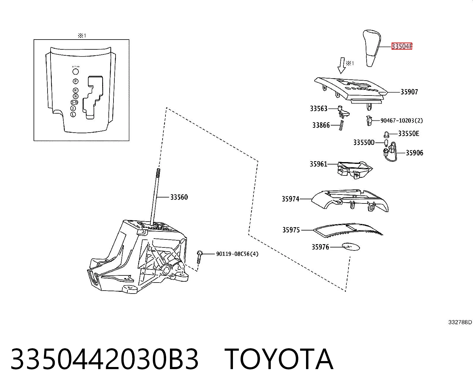 3350442030B3 Toyota 