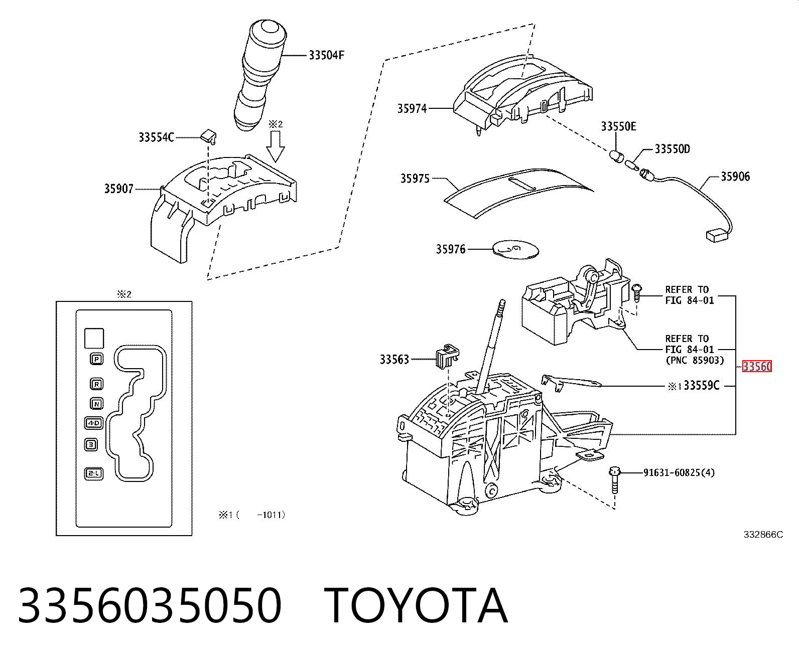 3356035050 Toyota