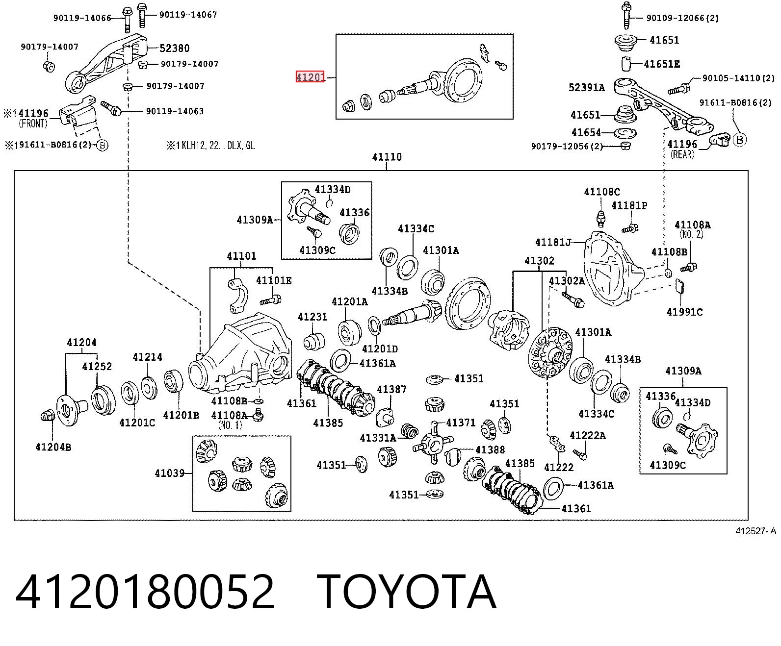 4120180052 Toyota