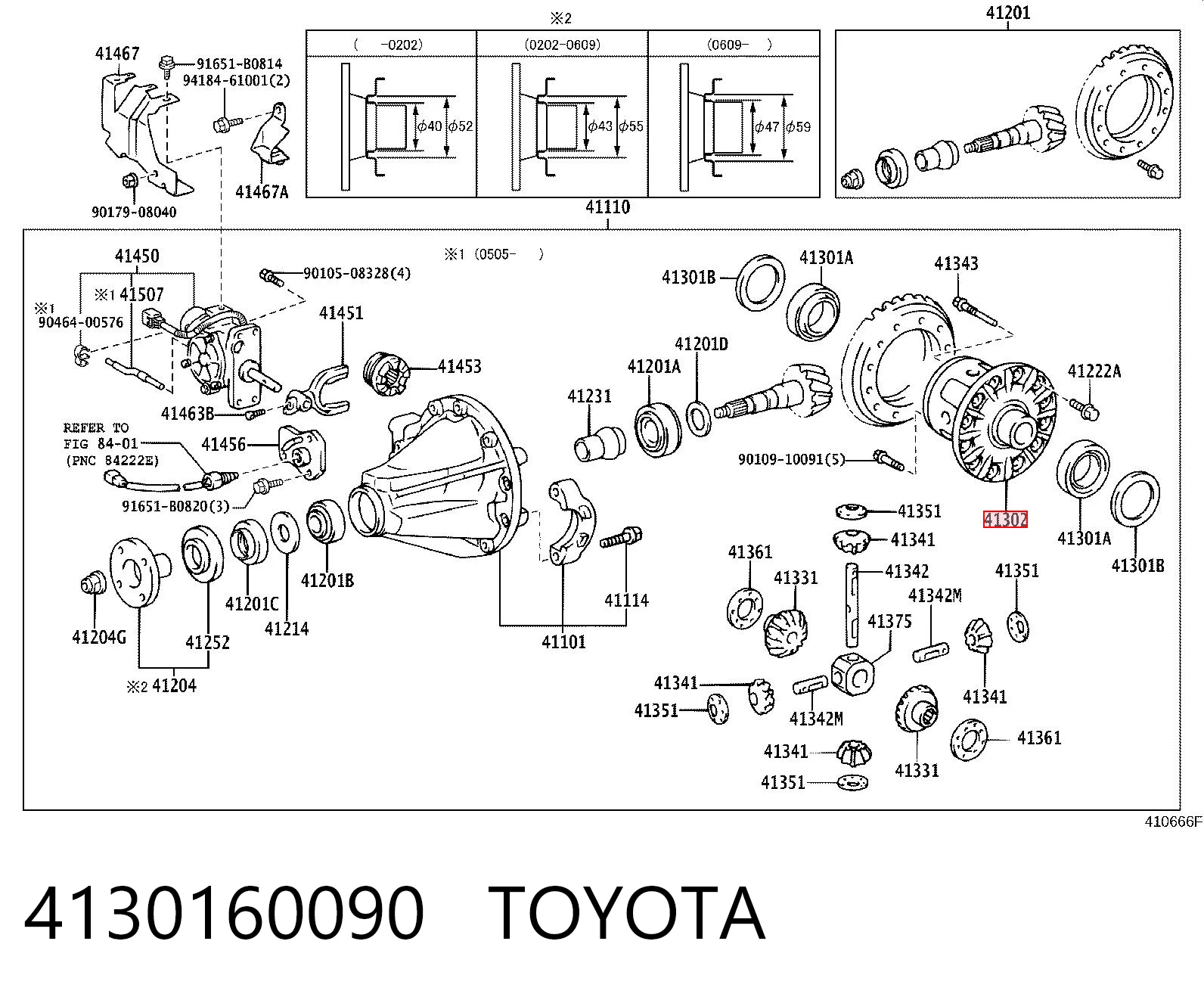 4130160090 Toyota