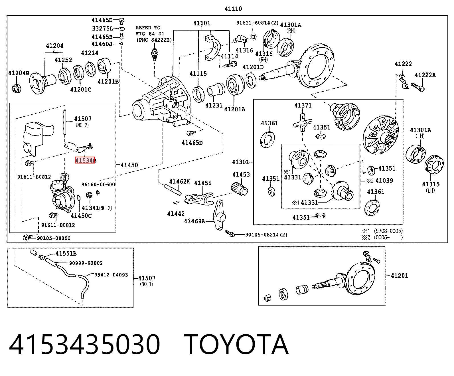 4153435030 Toyota