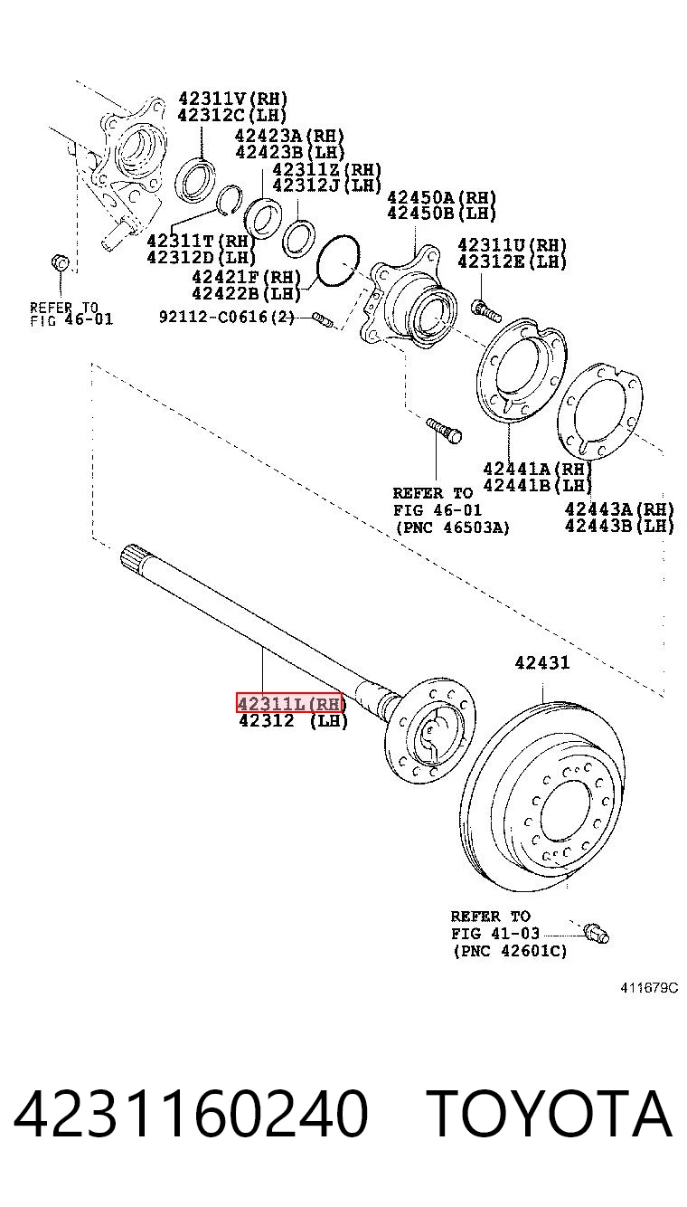 Привод задний на Toyota Land Cruiser PRADO ASIA J12