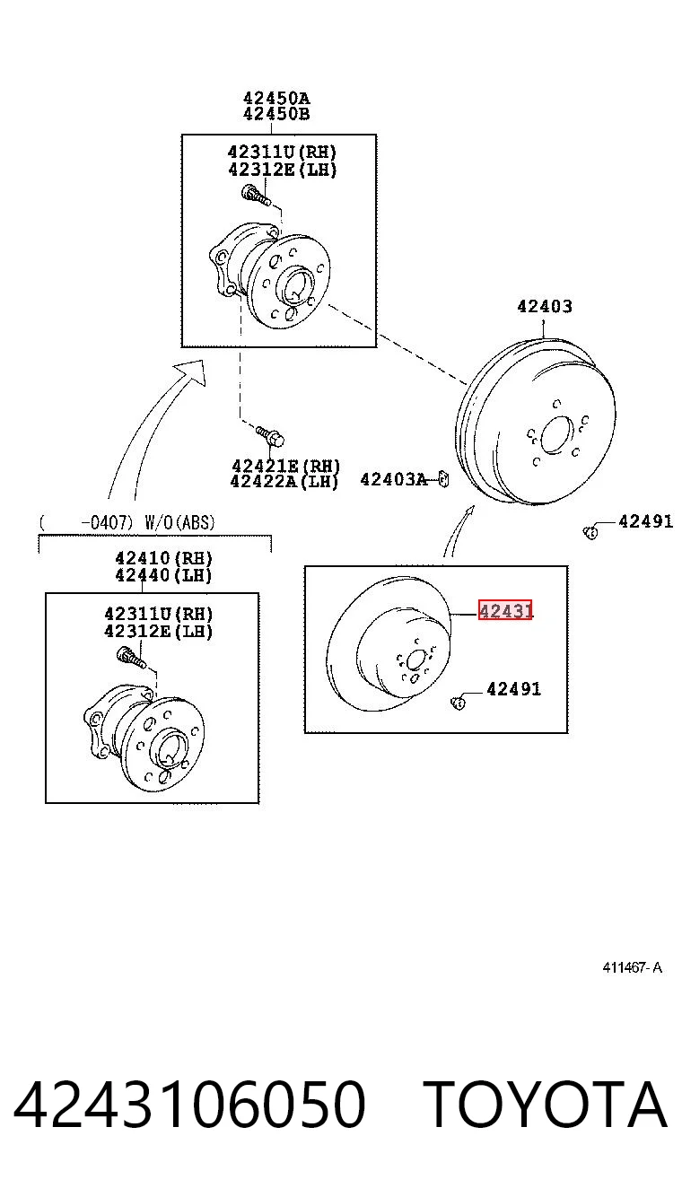 Купить 481722 Glober Диск тормозной задний
