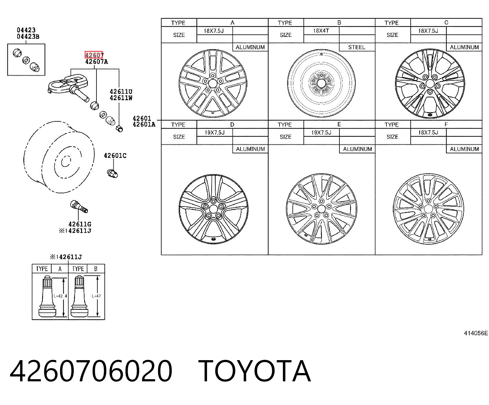 Купить TPM151RA Ultra Power Датчик контроля давления в шинах