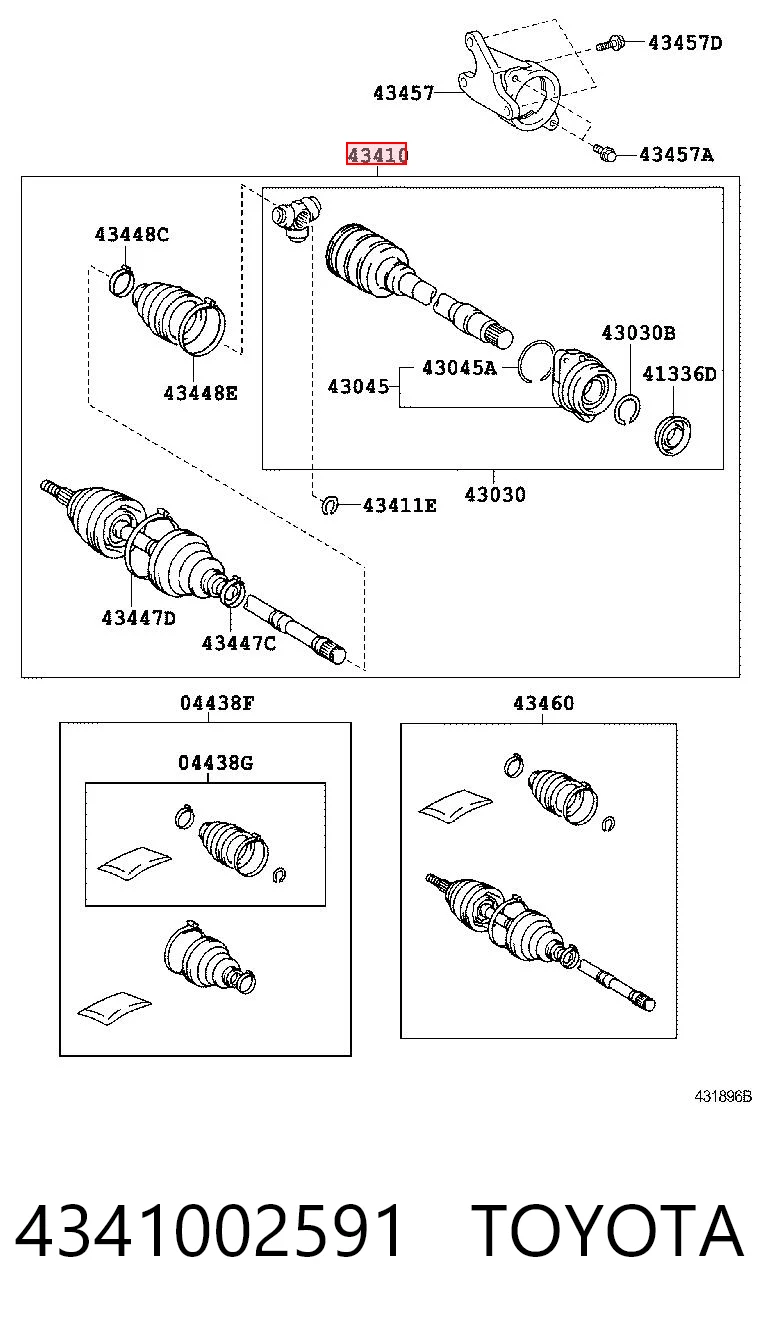 Правая полуось 491788 Maxgear