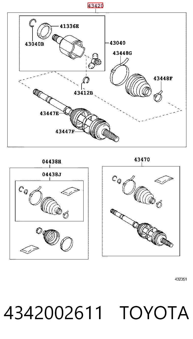 0024676 GKN-Spidan Полуось передняя левая