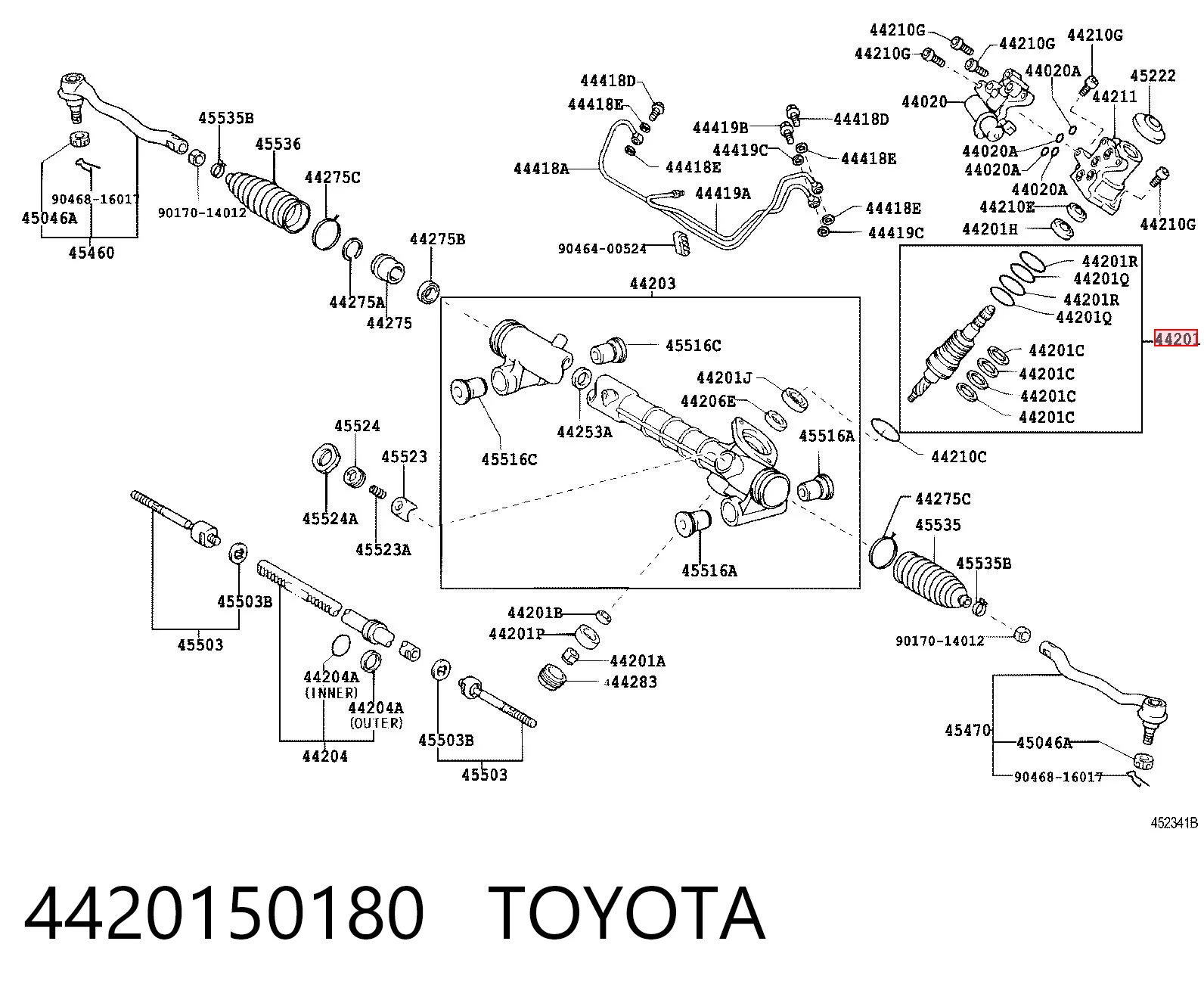 4420150180 Toyota