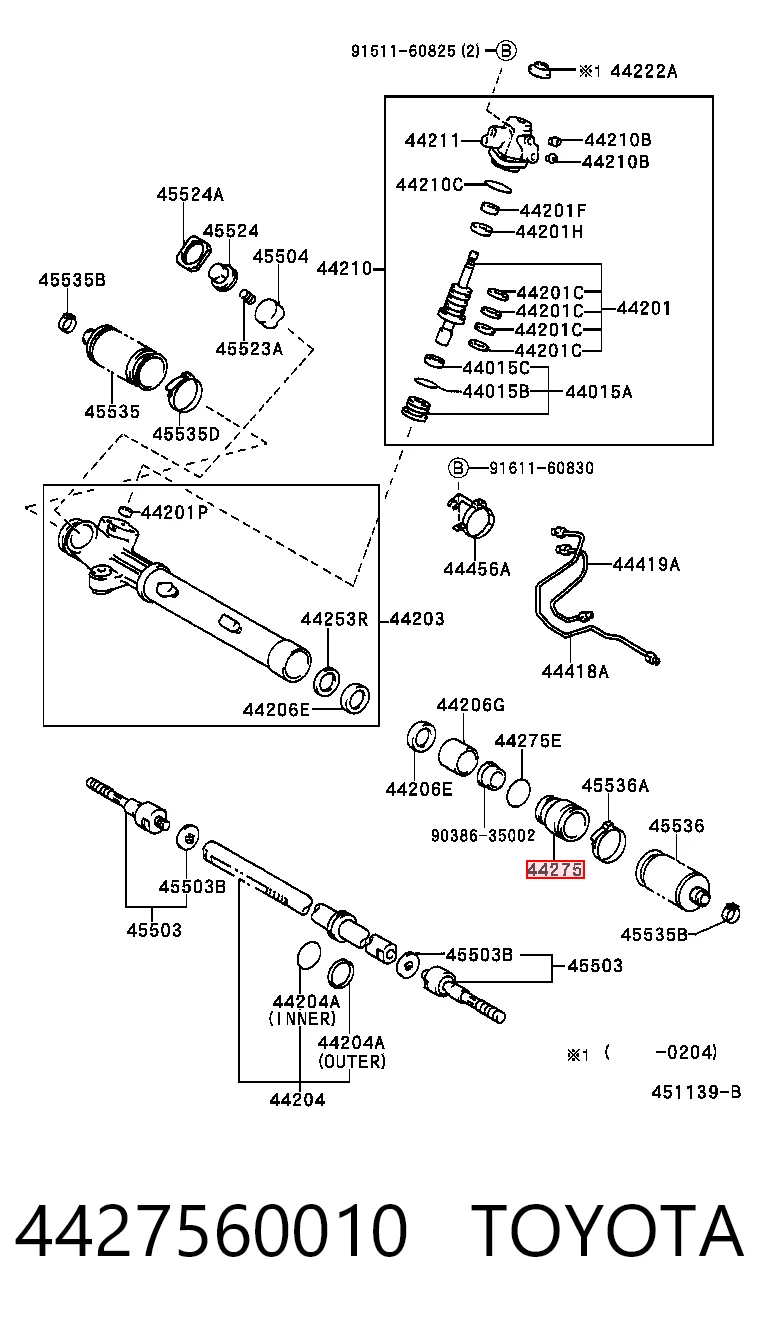 4427560010 Toyota