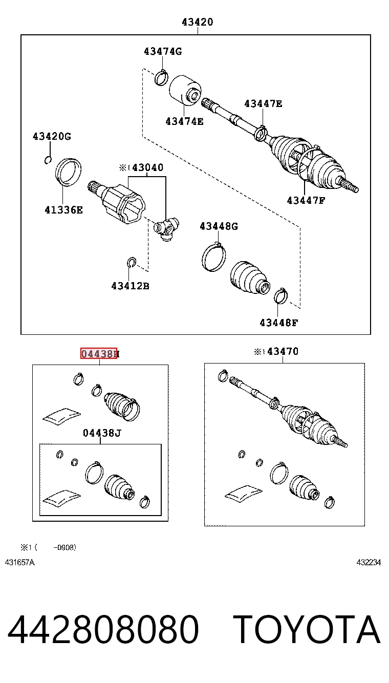 Пыльник ШРУСа внешний, левый DAC TY0057 цена, от 102.34 USD