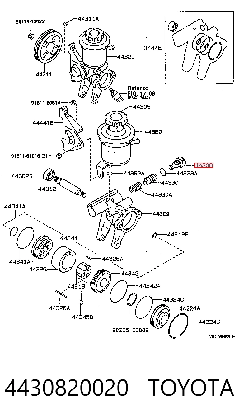 4430820020 Toyota